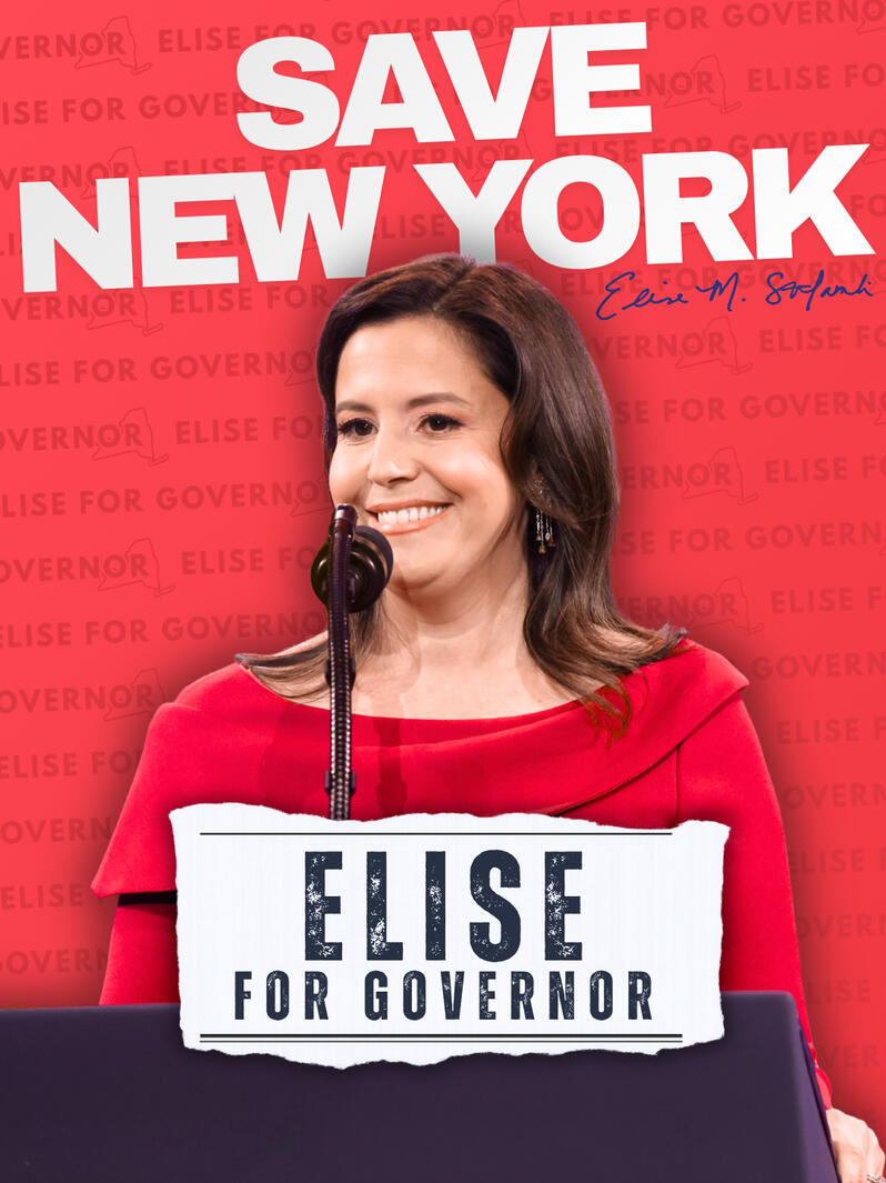Elise for Governor Campaign Launch Graphic